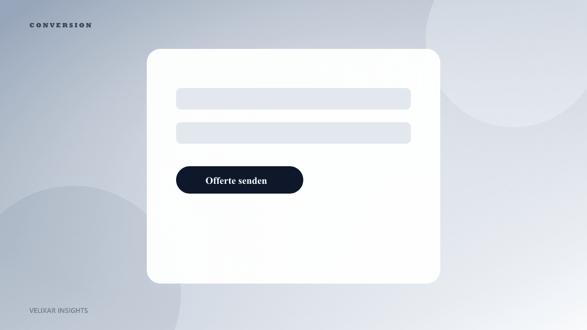 Wie man Offerten Anfragen über die Website verbessert