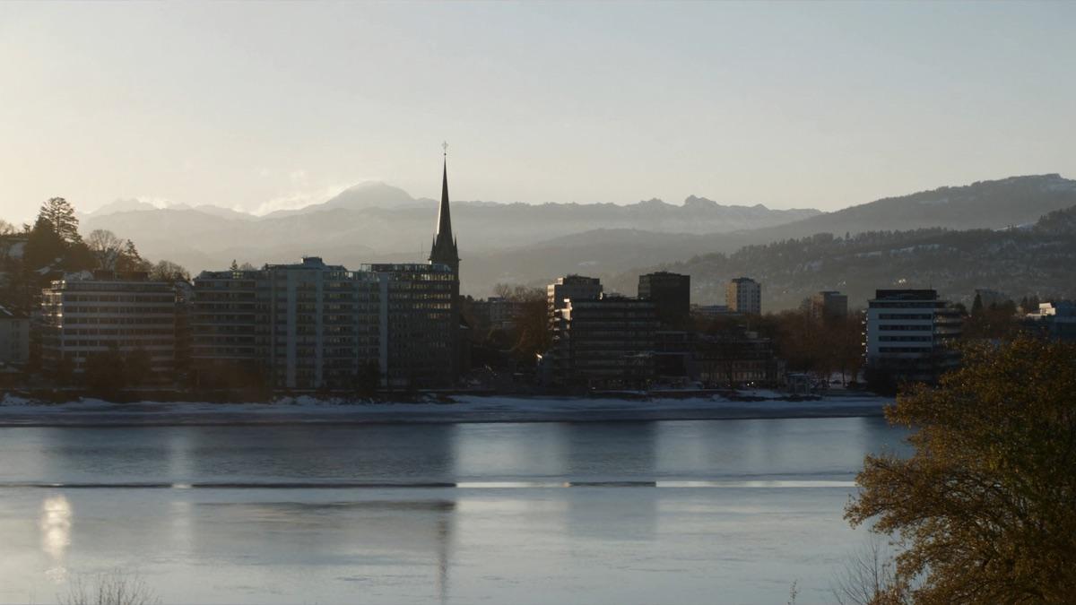Editorial-Aufnahme aus Zug