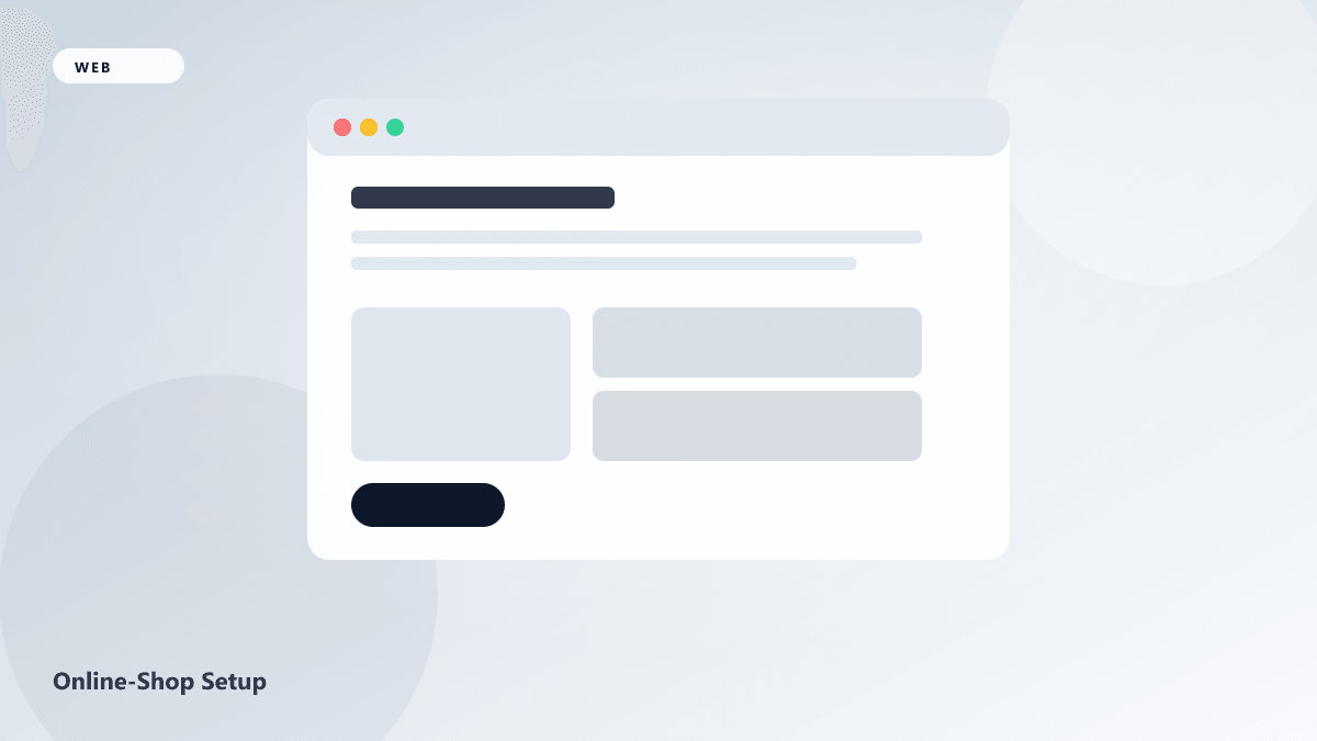 Online-Shop Setup